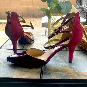 Liz Claiborne Pumps Burgandy